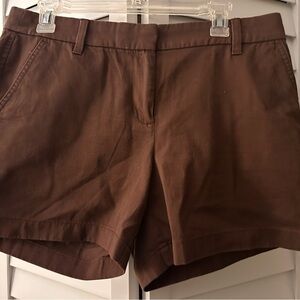 J. Crew Chocolate Brown Women's Bermudas